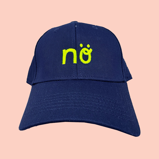 NÖ Kids Cap Navy Lime