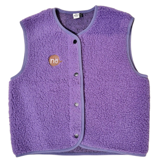 Nö x Alwero Frauen Weste Frost Orchid