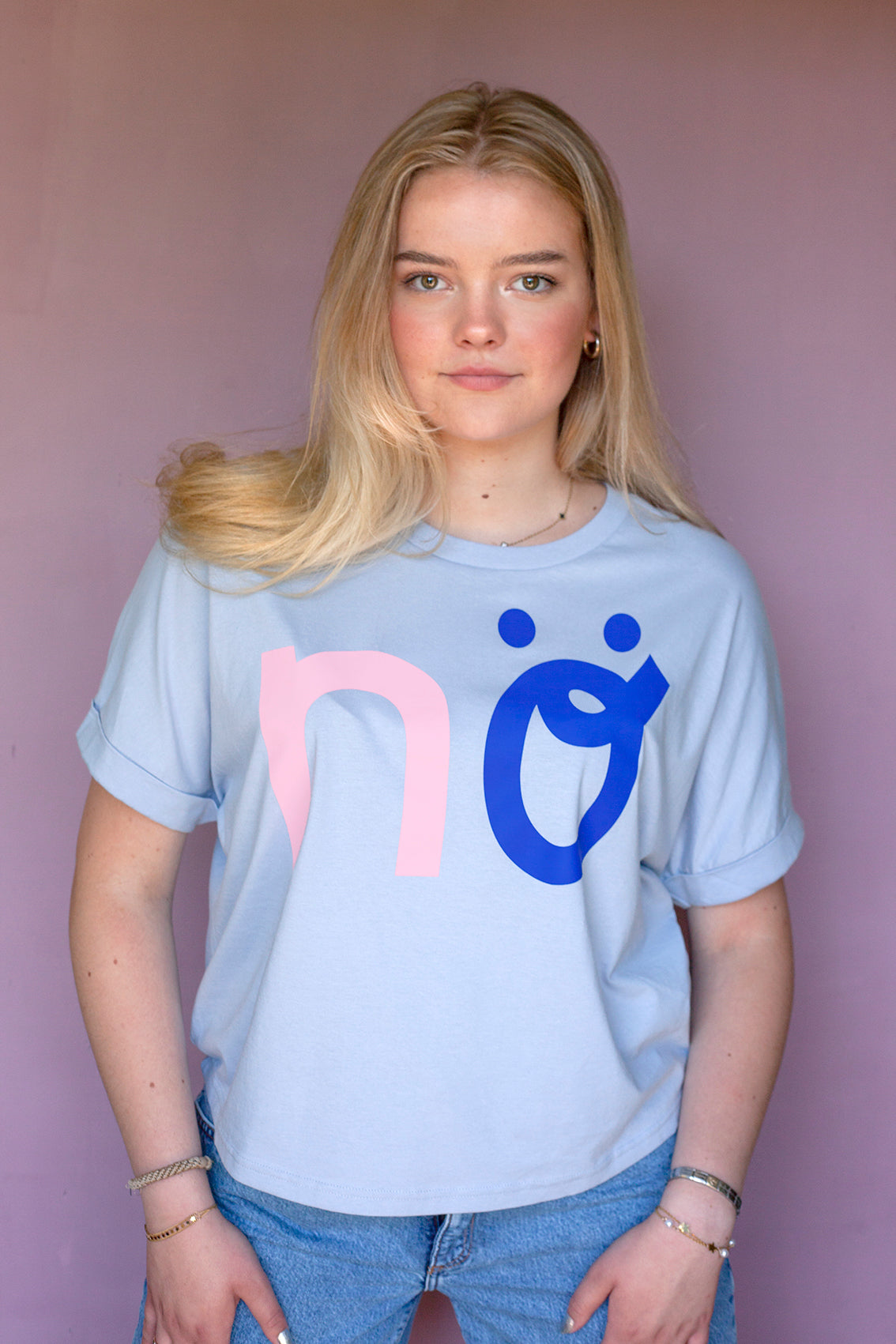 Nö Damenshirt OVERSIZE ocean