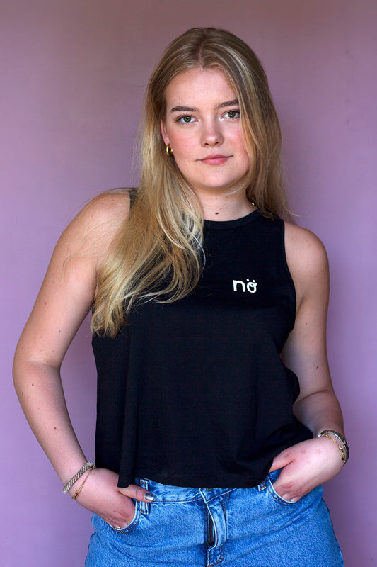 NÖ Top black