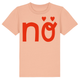 NÖ Kids T-Shirt Herz peach ROT