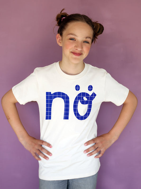 NÖ Kids T-Shirt White Math