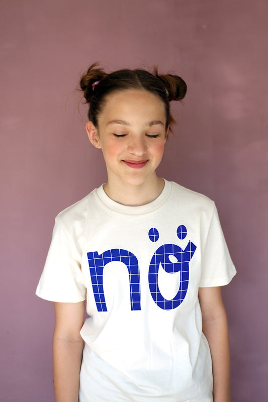 NÖ Kids T-Shirt White Math